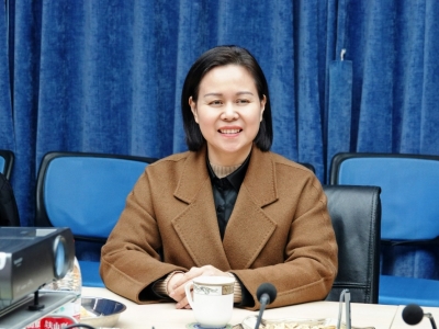 海宁市市长许红莲一行莅临尊龙凯时科技走访调研
